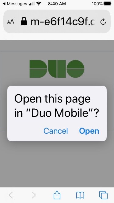 duo mobile app iphone